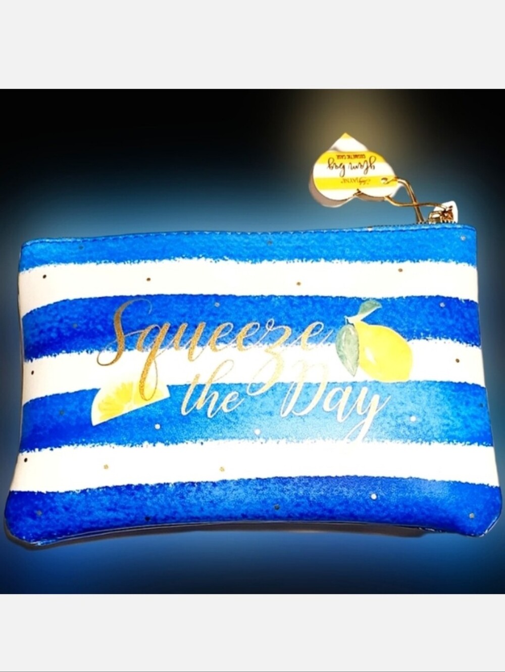 NWT Lady Jayne Glam Bag Cosmetic Case SQUEEZE THE DAY!